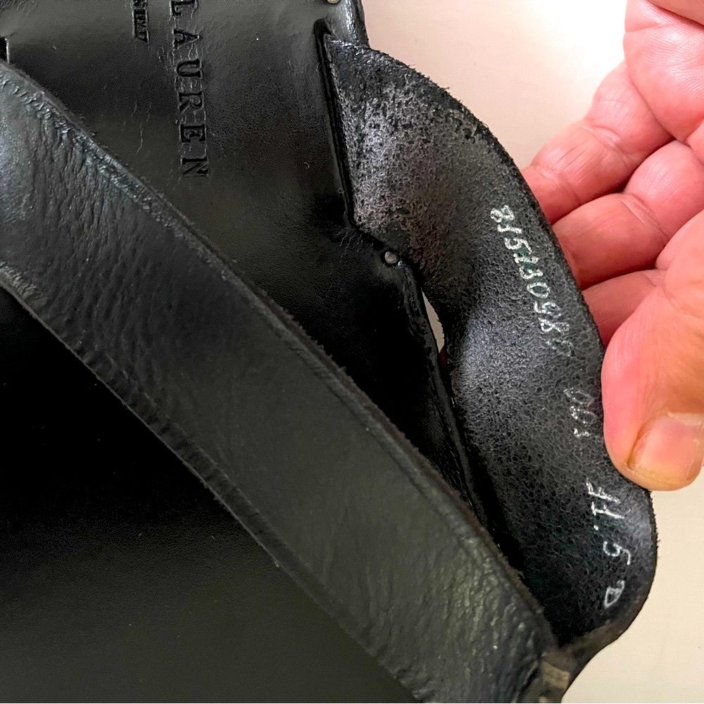 Ralph Lauren Men’s Black slippers - Picture 6 of 8